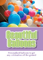 Balloon Modellers A6 Flyers by Templatecloud 