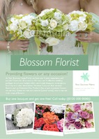 Florist  A5 Flyers by Templatecloud 