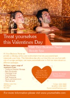 Health & Beauty A6 Leaflets by Templatecloud 