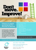 Home Maintenance A6 Leaflets by Templatecloud 