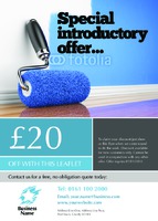 Home Maintenance A6 Leaflets by Templatecloud