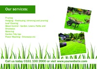 Garden Maintenance A6 Postcards by Templatecloud