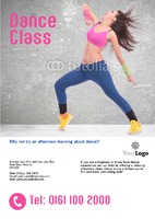 Dance A5 Flyers by Templatecloud 