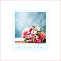  30x30" with premium frame Photo Canvas by Templatecloud 