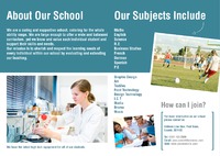 Education and Training A4 Folded Leaflets by Templatecloud