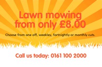 Lawn Mowing Business Card  by Templatecloud