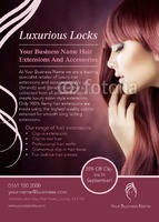 Salon A6 Flyers by Templatecloud 