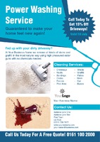 Cleaning A5 Flyers by Templatecloud