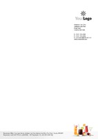 Bar A4 Stationery by Templatecloud 