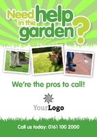 Lawn Mowing A5 Leaflets by Templatecloud 