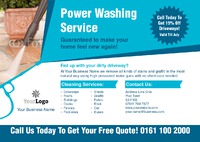 Cleaning A5 Flyers by Templatecloud 