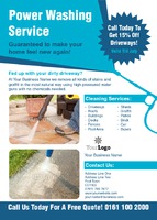 Cleaning A6 Flyers by Templatecloud 