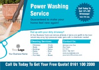 Cleaning A4 Flyers by Templatecloud 