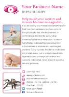 Hypnotherapy A6 Flyers by Templatecloud 