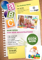 Nursery A5 Flyers by Templatecloud 