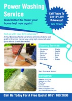 Cleaning A5 Flyers by Templatecloud 