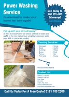 Cleaning A6 Flyers by Templatecloud 