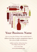 Bar A6 Flyers by Templatecloud 