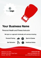 Fitness A4 Posters by Templatecloud 