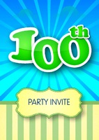 Birthday Party A5 Flyers by Templatecloud 