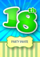 Birthday Party A6 Flyers by Templatecloud 