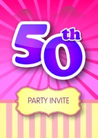 Birthday Party A5 Flyers by Templatecloud 