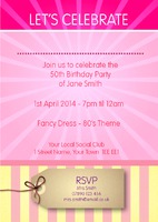 Birthday Party A5 Flyers by Templatecloud