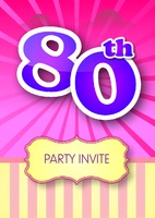 Birthday Party A5 Flyers by Templatecloud 