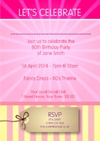 Birthday Party A5 Flyers by Templatecloud