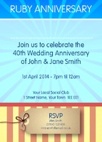  A6 Invitations by Templatecloud