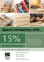 Carpenters A6 Leaflets by Templatecloud