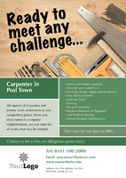 Carpenters A4 Leaflets by Templatecloud 