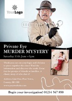 Entertainer A6 Flyers by Templatecloud 