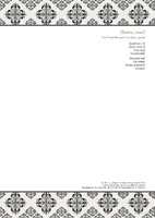 Restaurant A4 Letterheads by Templatecloud 