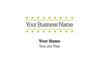 Tea Room Business Card  by Templatecloud
