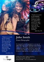 Photographer A4 Posters by Templatecloud 