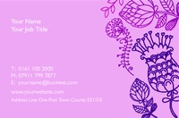 Florist  Business Card  by Templatecloud 