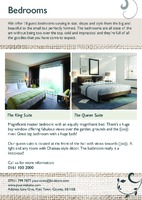 Hotel A5 Flyers by Templatecloud