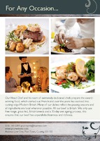 Restaurant A6 Flyers by Templatecloud