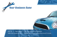 Garage Services Business Card  by Templatecloud 