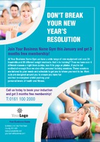 Gym A5 Flyers by Templatecloud 