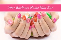 Salon Business Card  by Templatecloud