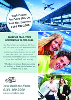 Taxi A5 Flyers by Templatecloud 