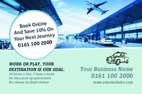 Taxi Business Card  by Templatecloud 