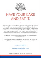 Bakery A4 Flyers by Templatecloud