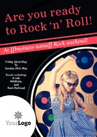 Music A5 Flyers by Templatecloud 