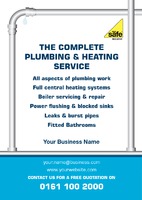 Plumbers A5 Flyers by Templatecloud 