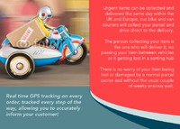 Courier A6 Flyers by Templatecloud