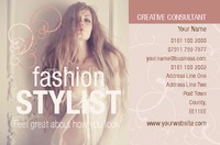 Beauty Salon Business Card  by Templatecloud 