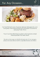 Restaurant A5 Flyers by Templatecloud